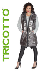 Tricotto Manteau sans manche Femme