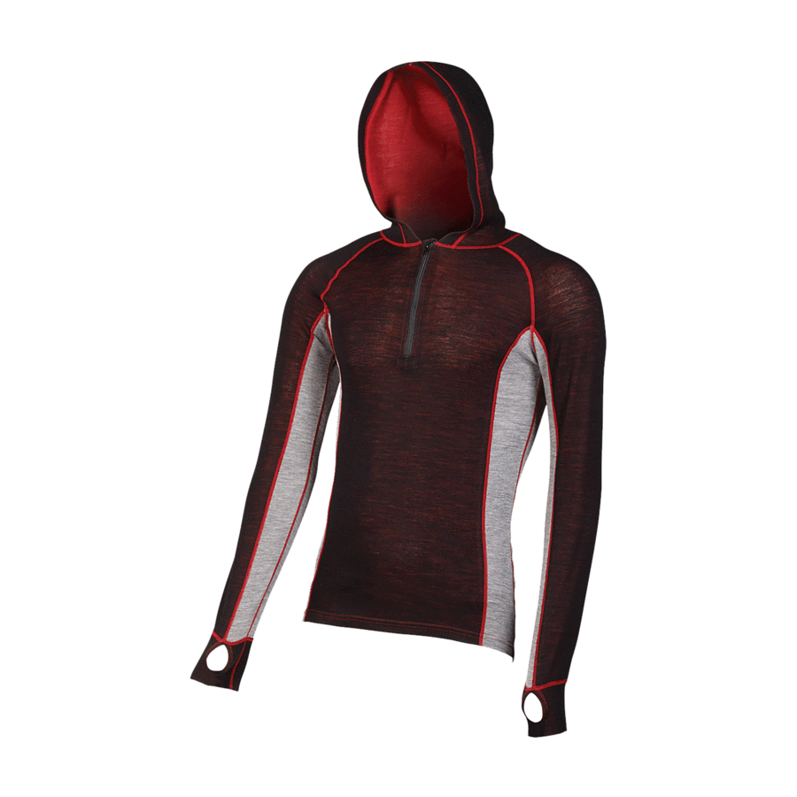 Baffin Hoodie 100% Laine Merinos Homme