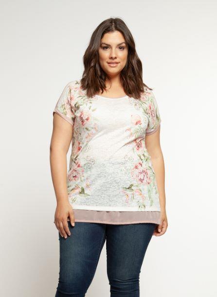 Dex Plus T-shirt Taille Plus Femme