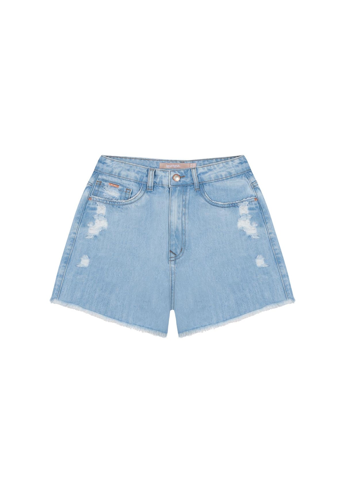 LEZ A LEZ SHORT EN JEANS FEMME