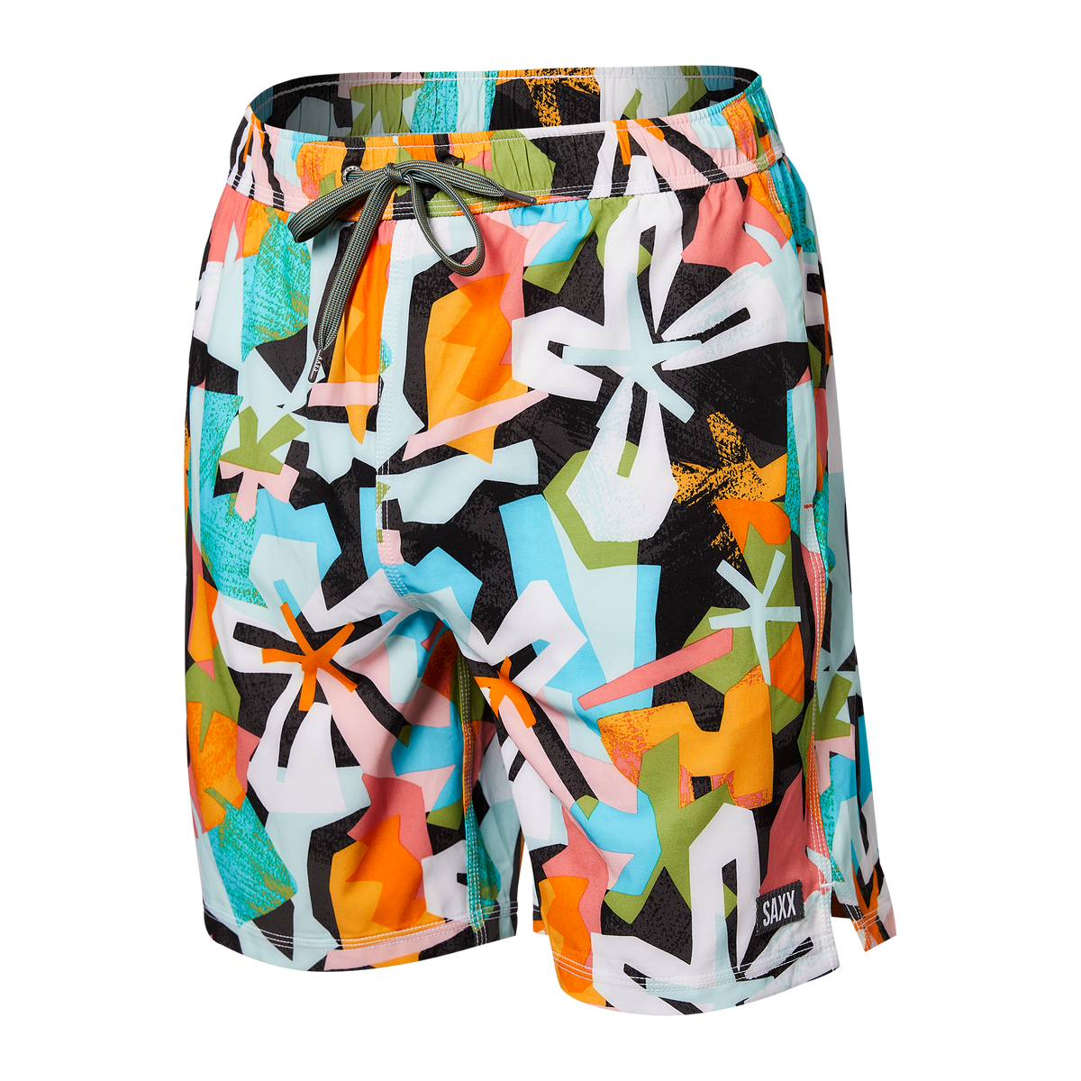 Saxx Maillot de Bain Homme 2N1 VOLLEY 7"