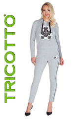 Tricotto Hoodie Femme