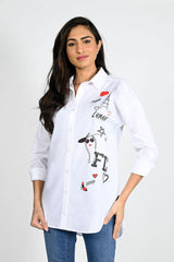 FRANK LYMAN CHEMISE FEMME