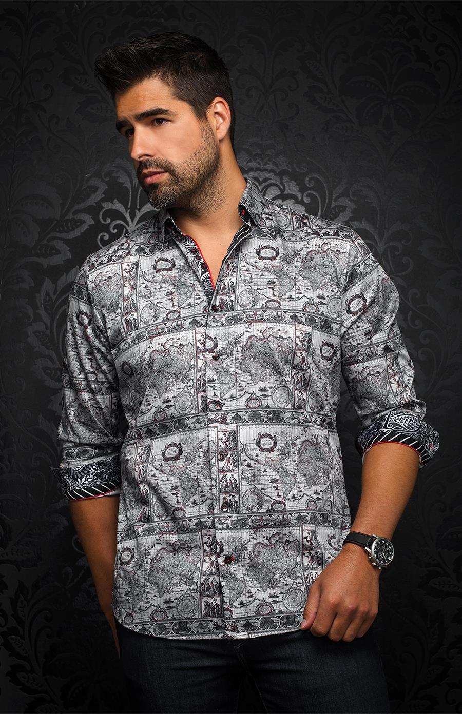 Au Noir Chemise Homme