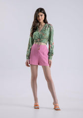 LEZ A LEZ CROP TOP FEMME