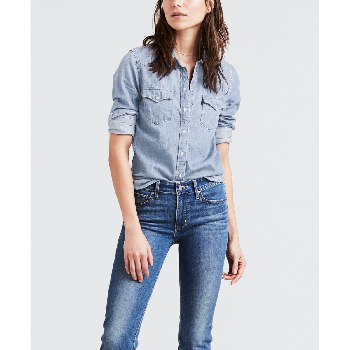 LEVI'S CHEMISE EN JEANS FEMME