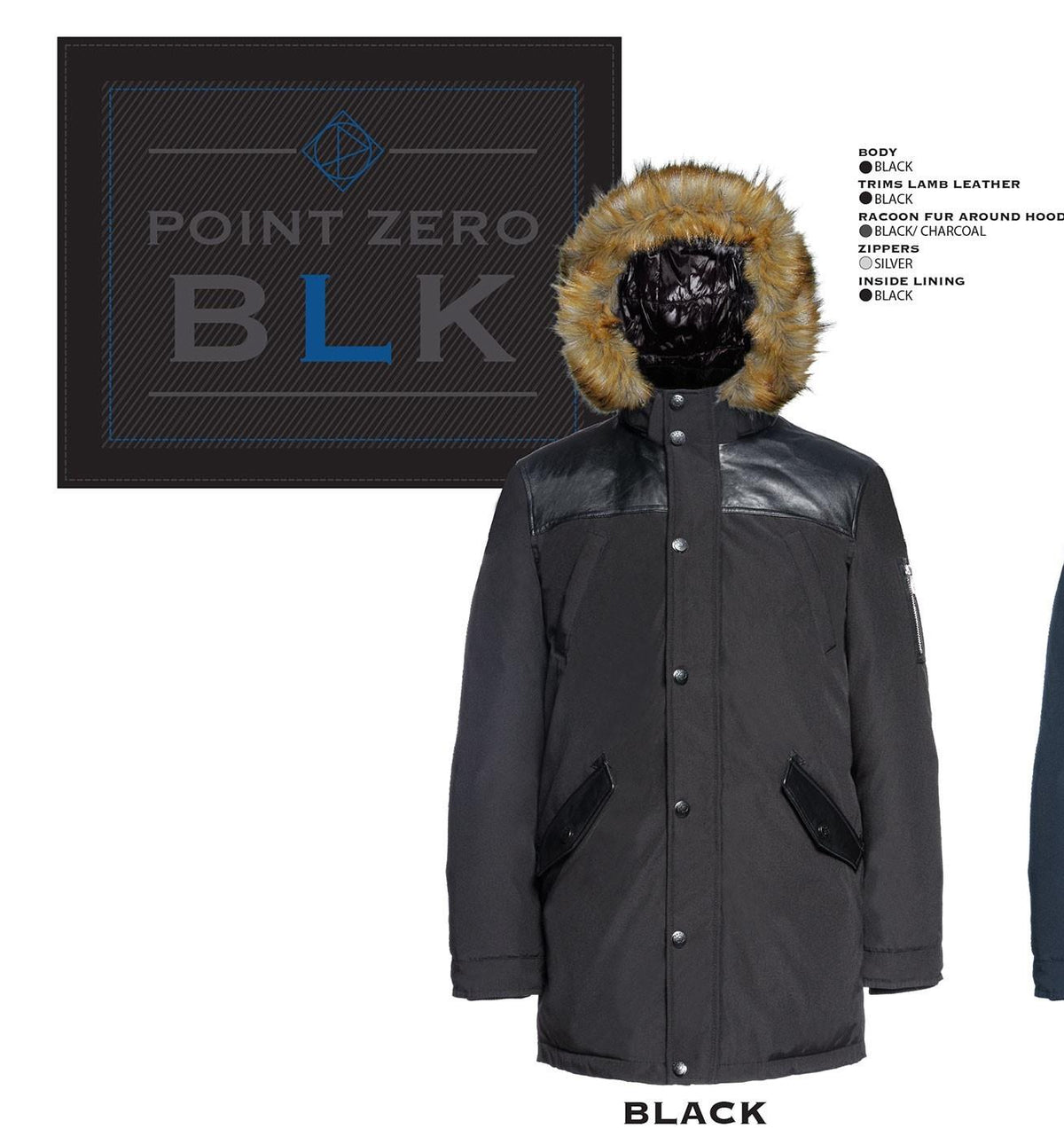 Point Zero Manteau Homme