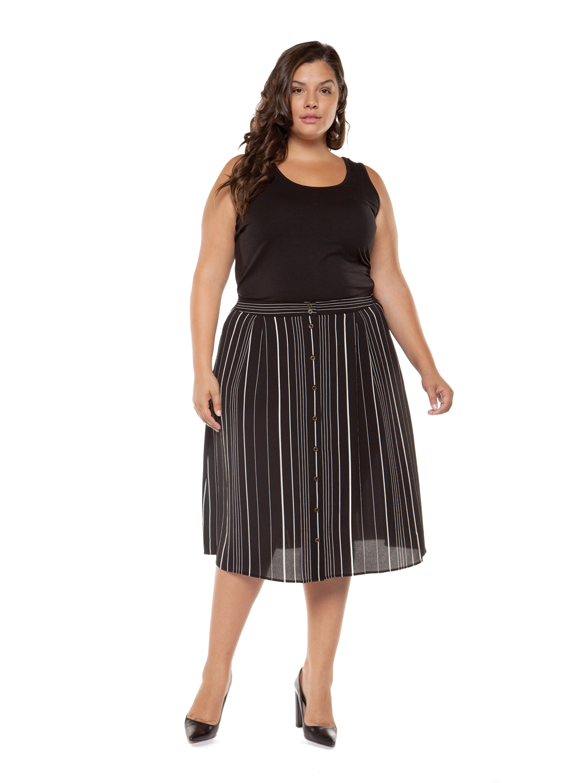 Dex Plus Jupe Taille Plus Femme