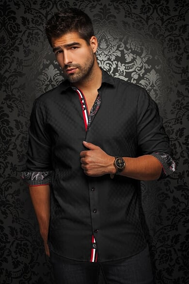 Au Noir Chemise Homme