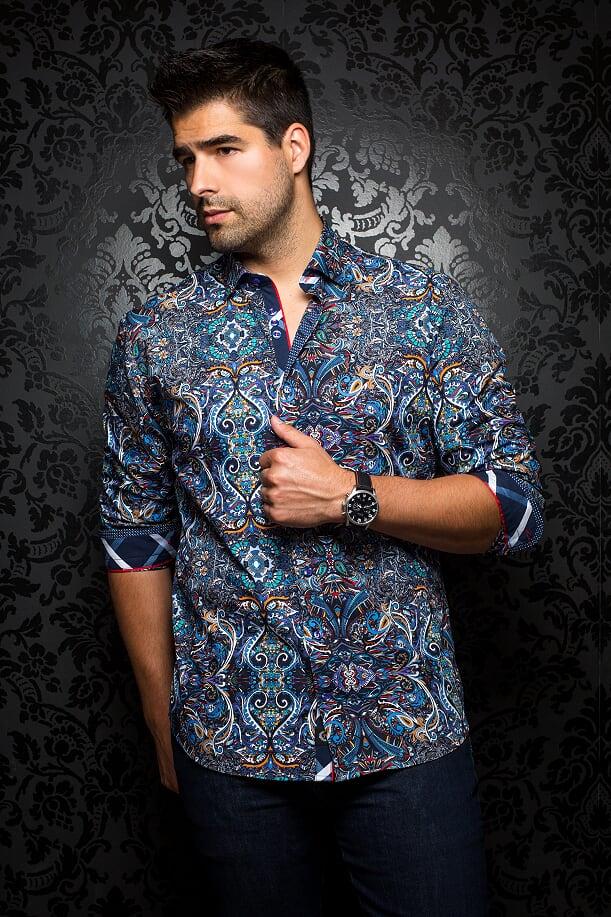 Au Noir Chemise Homme