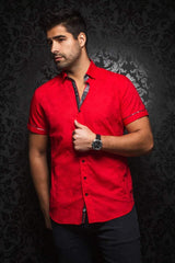 Au Noir Chemise Manche Courte Homme