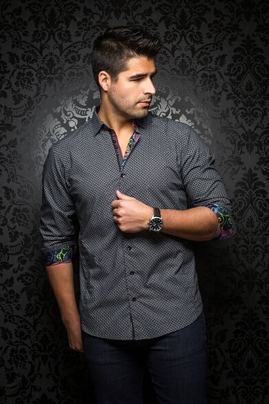 Au Noir Chemise Homme