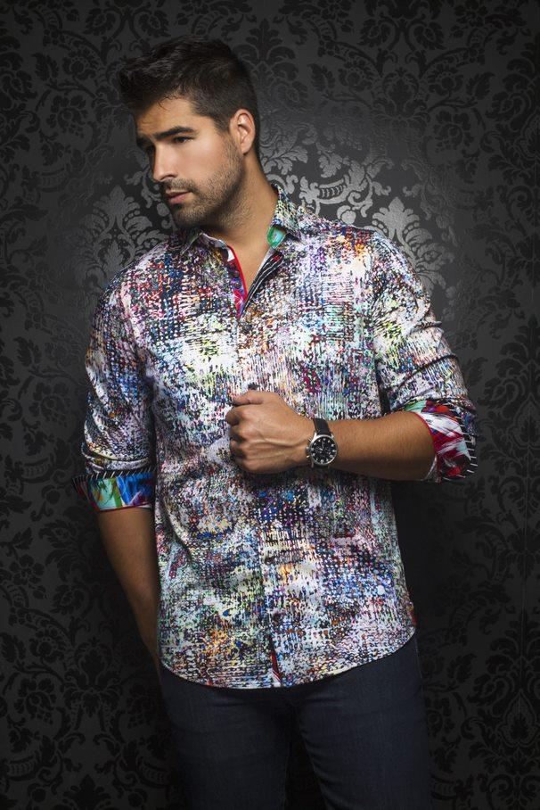 Au Noir Chemise Knit Homme