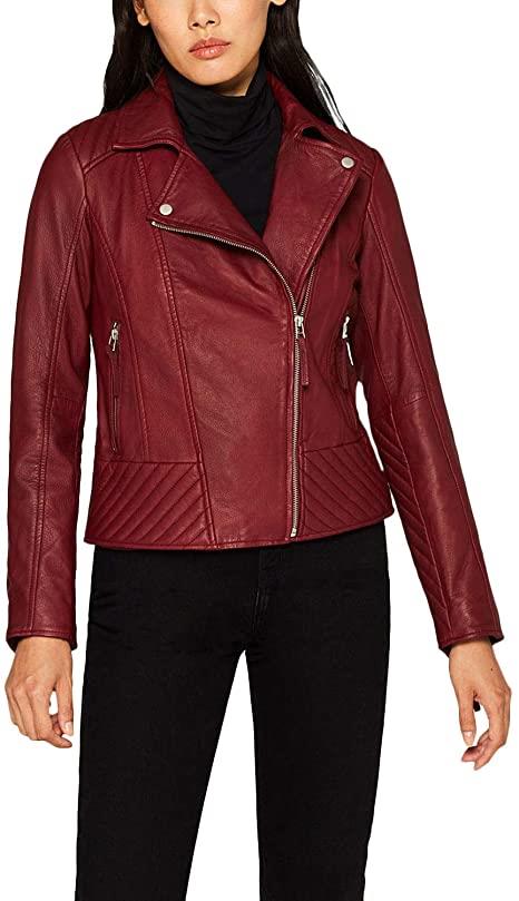 Esprit Veste en cuir Femme