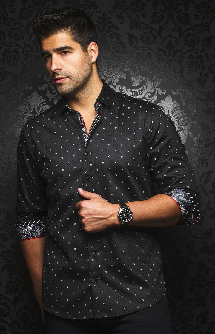 Au Noir Chemise Homme