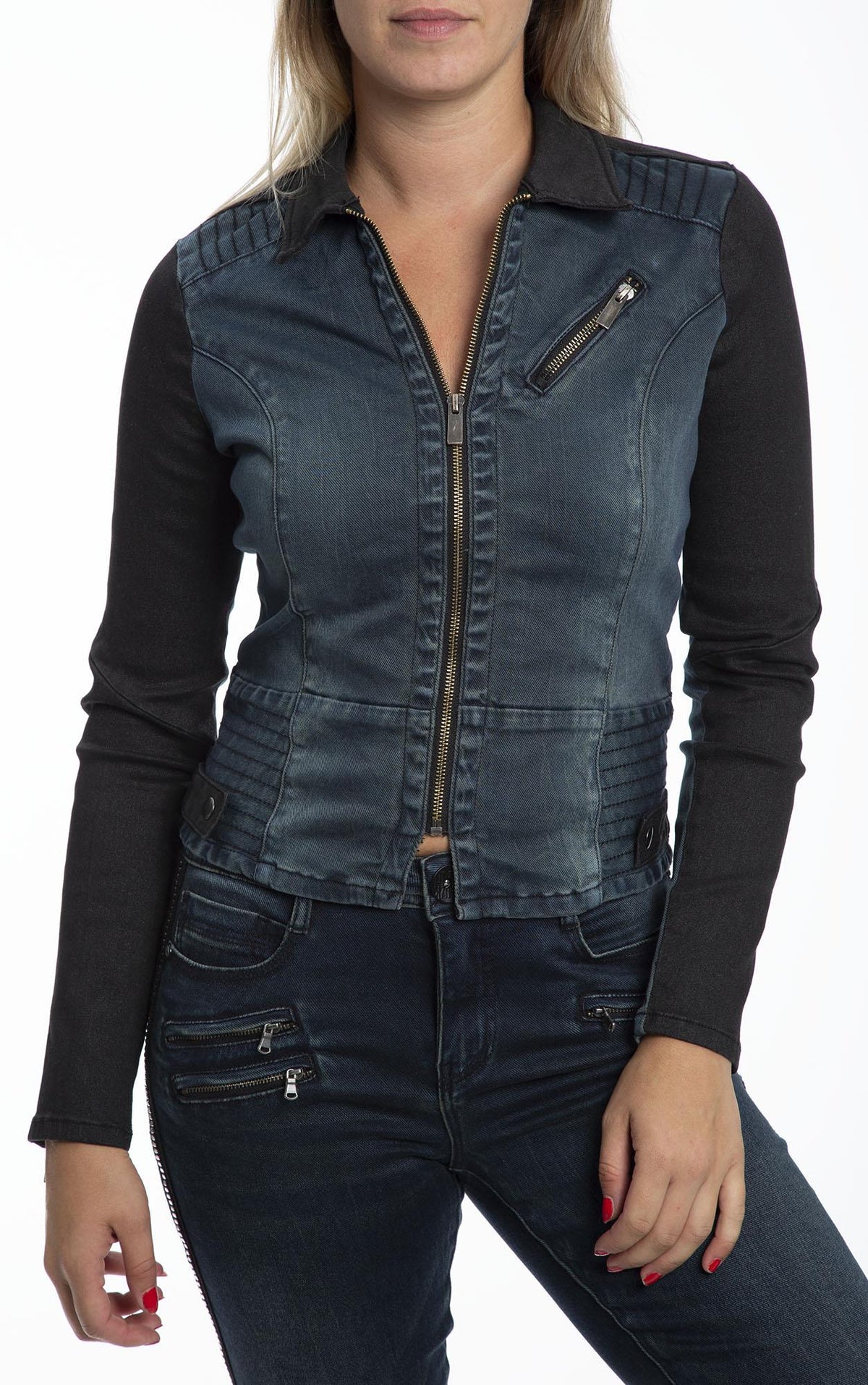 Karv Veste en Jeans Femme