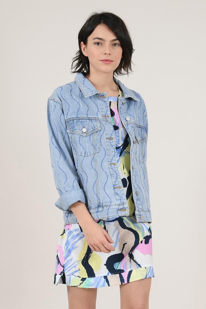 Molly Bracken Veste en Jeans Femme