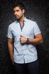 Au Noir Chemise Manche Courte Homme