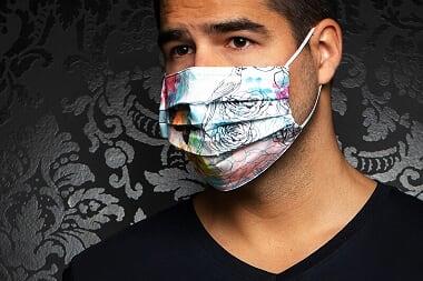 Au Noir Masque Homme