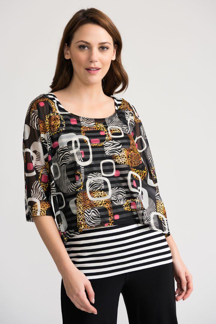 JOSEPH RIBKOFF ENSEMBLE BLOUSE-CAMISOLE FEMME