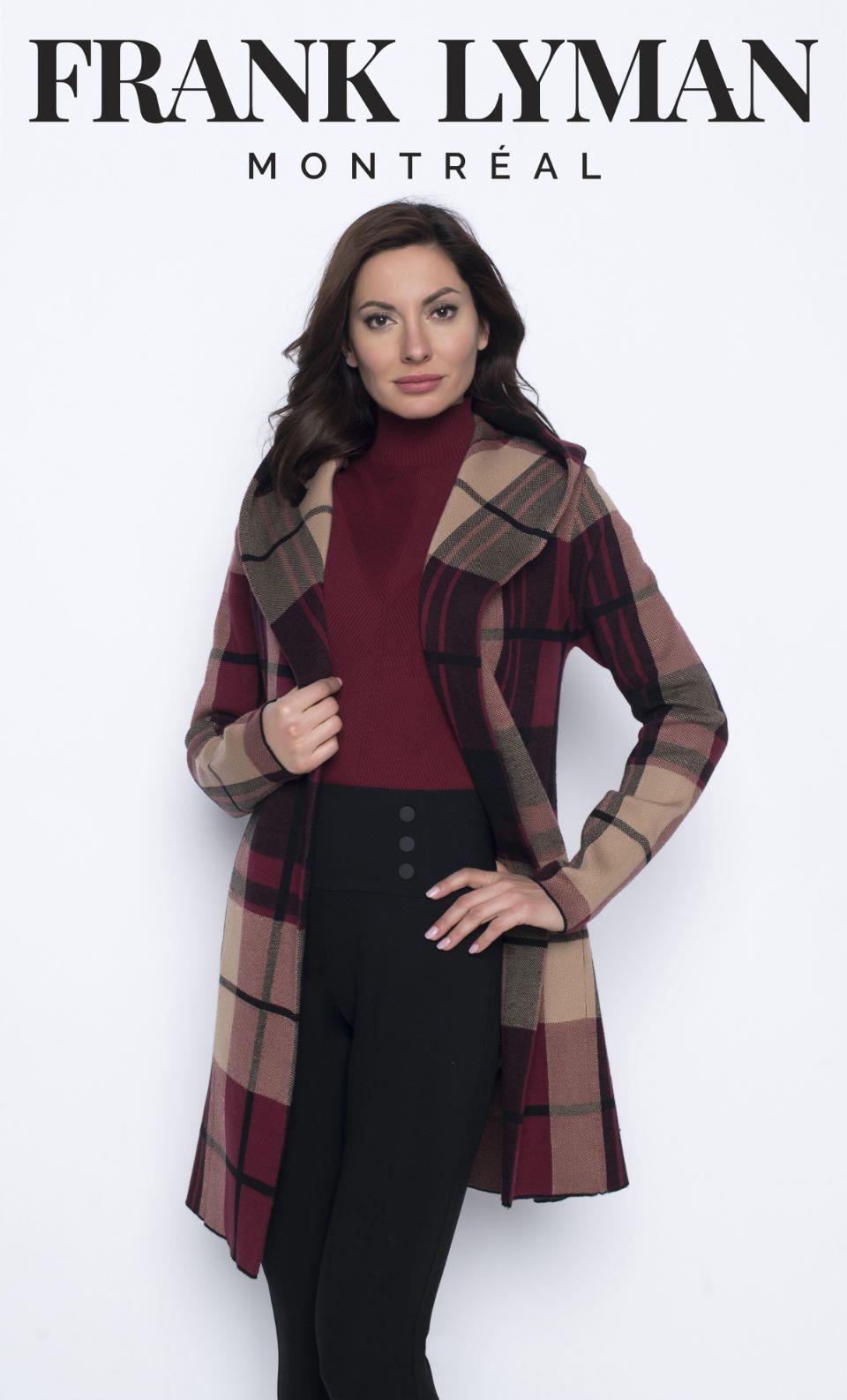 FRANK LYMAN MANTEAU LEGER FEMME