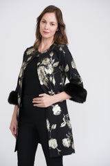 JOSEPH RIBKOFF MANTEAU LEGER FEMME
