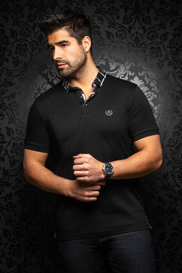 Au Noir Polo Homme