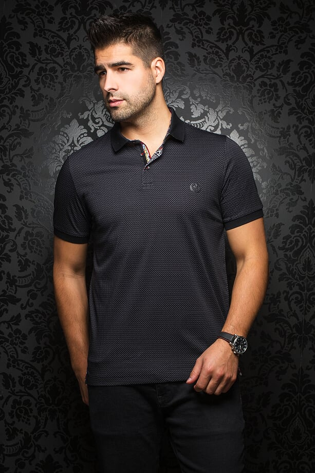 Au Noir Polo Homme