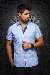 Au Noir Chemise Manche Courte Homme