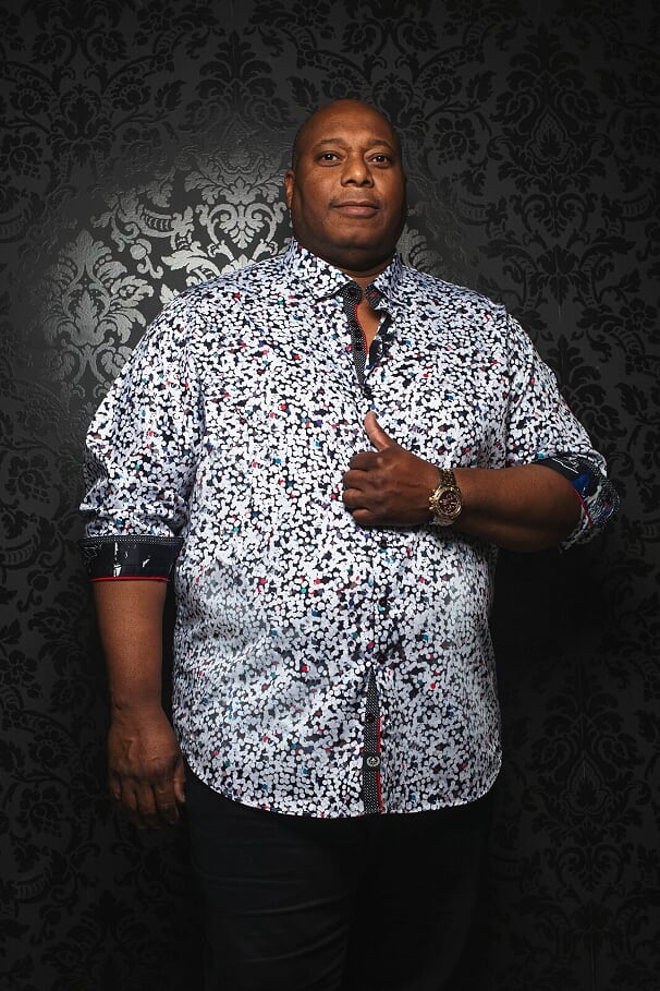 Au Noir Chemise Taille Plus Homme