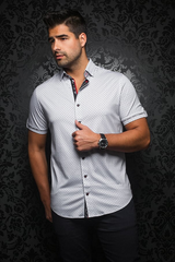 Au Noir Chemise Manche Courte Homme