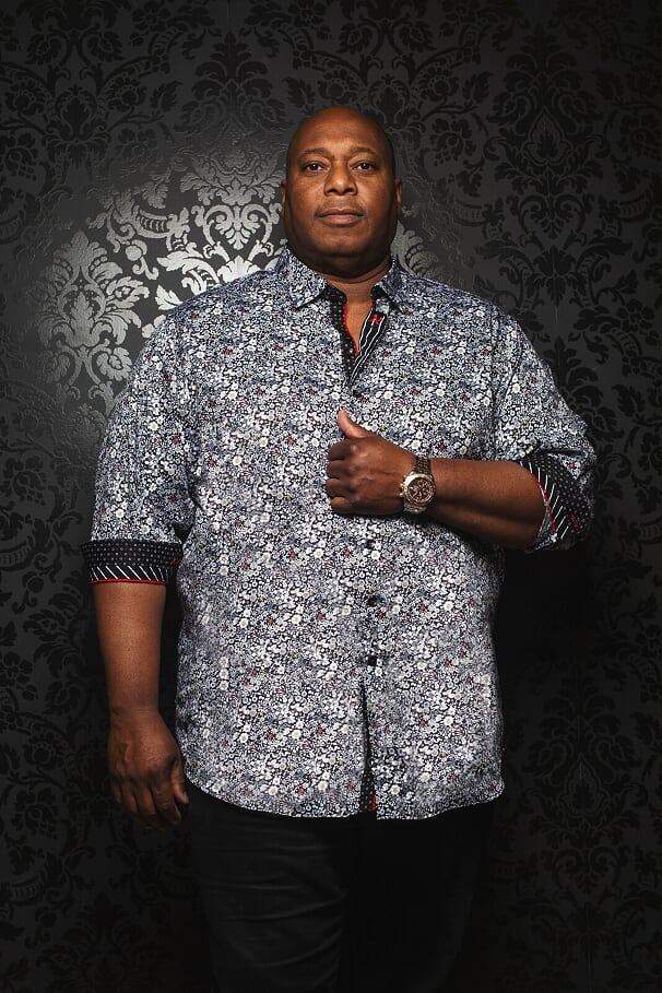 Au Noir Chemise Taille Plus Homme