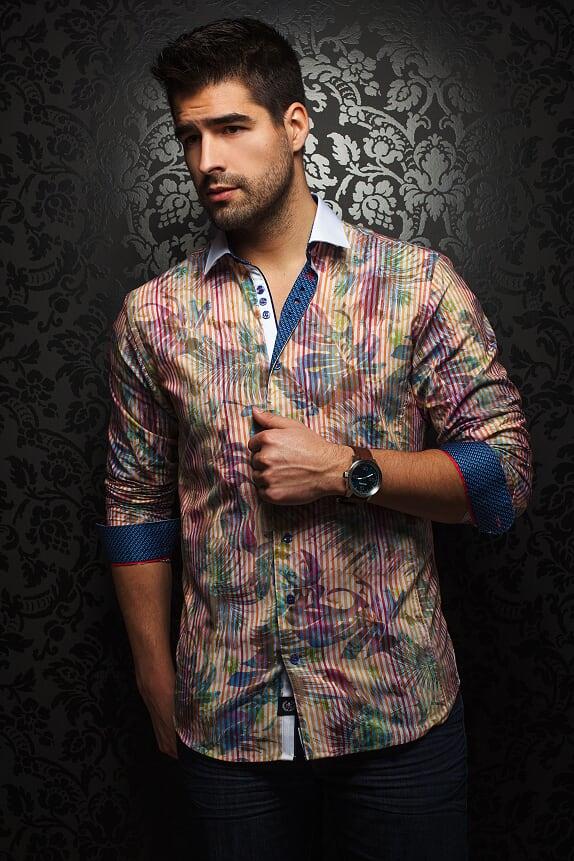 Au Noir Chemise Taille Plus Homme