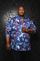 Au Noir Chemise Taille Plus Homme