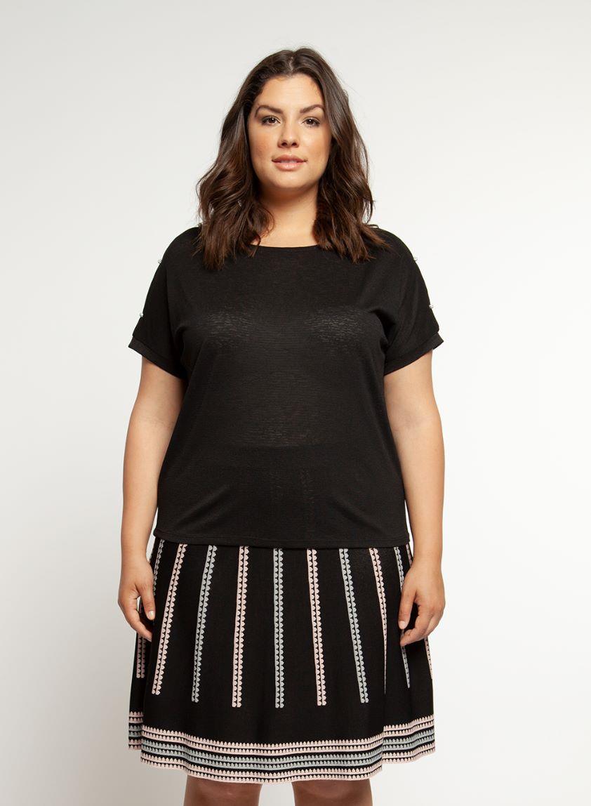Dex Plus T-shirt Taille Plus Femme