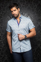 Au Noir Chemise Manche Courte Homme